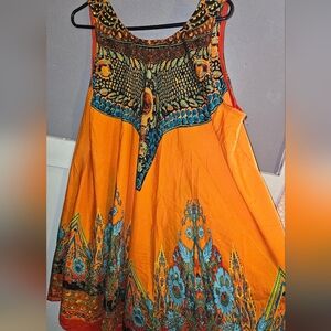 Sleeveless Bohemian Dress